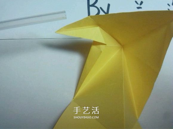 詳細(xì)的折紙圖解過程 帶你學(xué)立體兔子的折法 -  itrip.net.cn