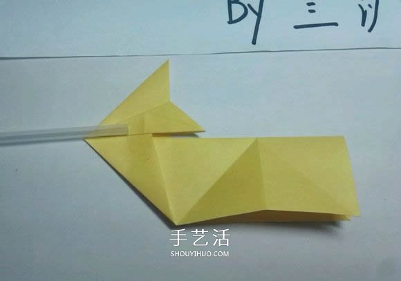 詳細(xì)的折紙圖解過程 帶你學(xué)立體兔子的折法 -  itrip.net.cn