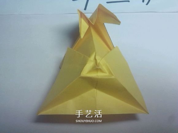 詳細(xì)的折紙圖解過程 帶你學(xué)立體兔子的折法 -  itrip.net.cn