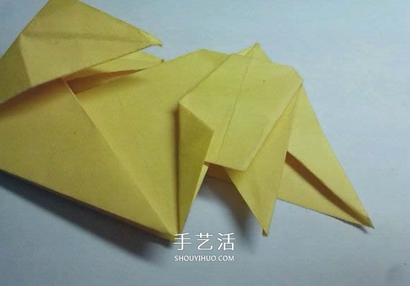 詳細(xì)的折紙圖解過程 帶你學(xué)立體兔子的折法 -  itrip.net.cn