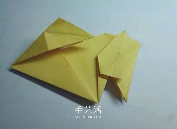 詳細(xì)的折紙圖解過程 帶你學(xué)立體兔子的折法 -  itrip.net.cn