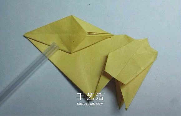 詳細(xì)的折紙圖解過程 帶你學(xué)立體兔子的折法 -  itrip.net.cn