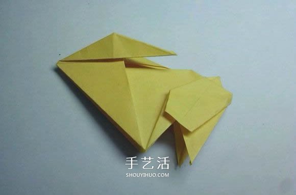 詳細(xì)的折紙圖解過程 帶你學(xué)立體兔子的折法 -  itrip.net.cn