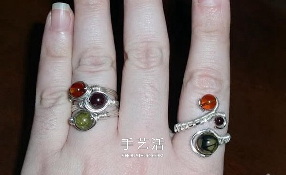 自制完美金屬絲作品 金屬絲繞線戒指DIY詳解 -  itrip.net.cn