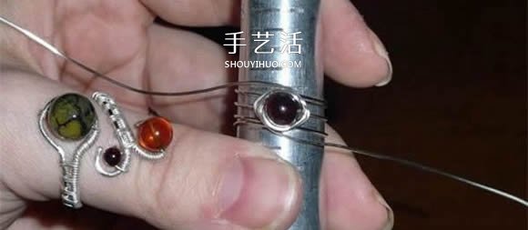 自制完美金屬絲作品 金屬絲繞線戒指DIY詳解 -  itrip.net.cn