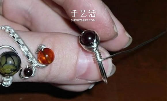 自制完美金屬絲作品 金屬絲繞線戒指DIY詳解 -  itrip.net.cn