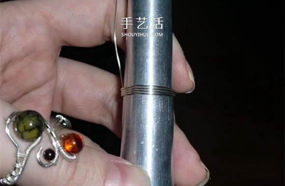 自制完美金屬絲作品 金屬絲繞線戒指DIY詳解 -  itrip.net.cn