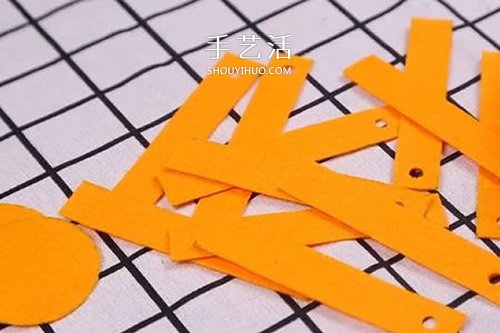 自制不織布南瓜包裝盒 布藝南瓜禮品盒做法 -  itrip.net.cn