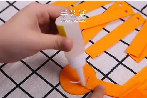 自制不織布南瓜包裝盒 布藝南瓜禮品盒做法 -  itrip.net.cn