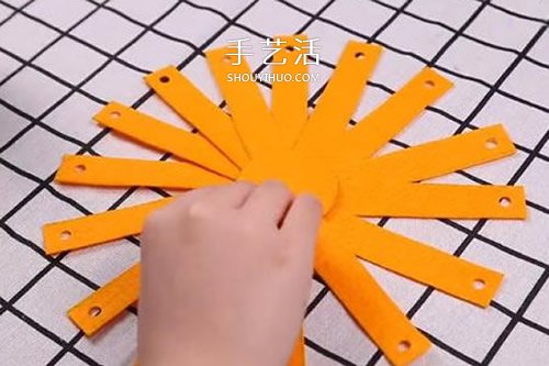自制不織布南瓜包裝盒 布藝南瓜禮品盒做法 -  itrip.net.cn