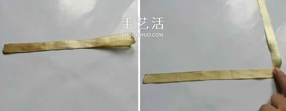 緞帶折疊玫瑰花的折法 DIY好看的玫瑰花戒圖解 -  itrip.net.cn