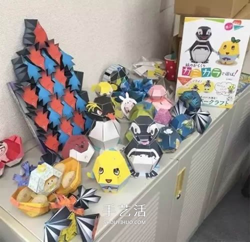 中村開己作品：神奇的機(jī)關(guān)折紙藝術(shù)Kamikara -  itrip.net.cn