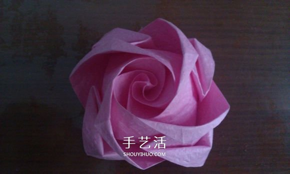 卷心式花心玫瑰花的折法 包括整形的經(jīng)驗(yàn)心得 -  itrip.net.cn