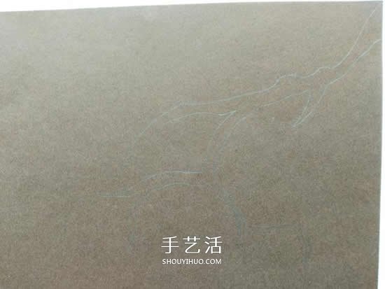 春天里的桃花賀卡做法 母親節(jié)送給最?lèi)?ài)的媽媽 -  itrip.net.cn