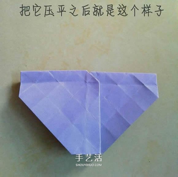 帶花心川崎玫瑰怎么折 折紙川崎玫瑰花的過程 -  itrip.net.cn