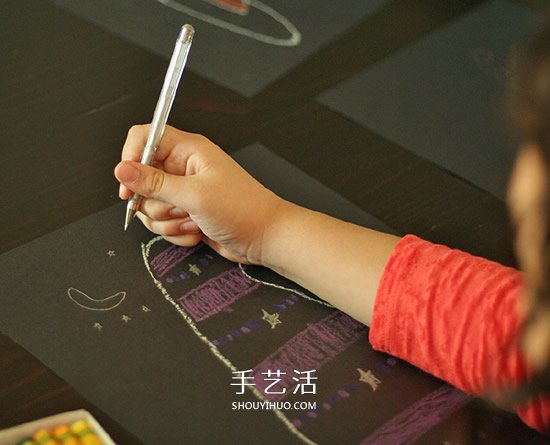 簡單手繪巫師帽教程 做一張漂亮的萬圣節(jié)賀卡 -  itrip.net.cn