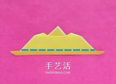 兒童手工折紙皇冠的教程 芭比公主皇冠的折法 -  itrip.net.cn