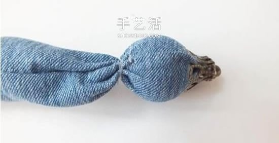 DIY裹珠手鏈的方法圖解 牛仔布改造易搭配手鏈 -  itrip.net.cn