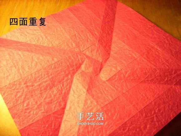 韓式玫瑰花禮盒怎么折 包括蓋子和盒身的折法 -  itrip.net.cn