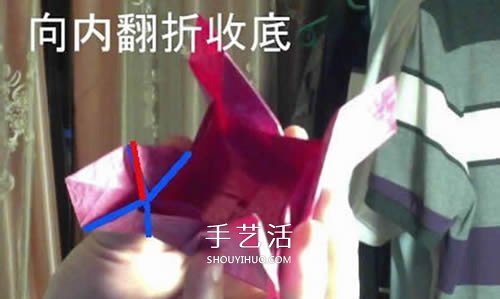 韓式玫瑰花禮盒怎么折 包括蓋子和盒身的折法 -  itrip.net.cn