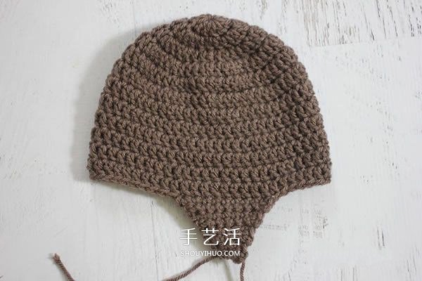 鉤針編織兒童飛行員帽子 讓孩子實現(xiàn)小小夢想 -  itrip.net.cn