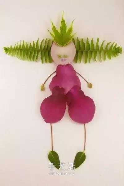 簡(jiǎn)單又好看的兒童樹葉貼畫圖片大全  -  itrip.net.cn