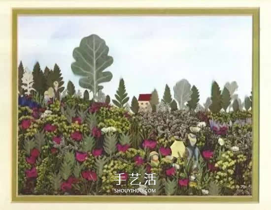 簡(jiǎn)單又好看的兒童樹葉貼畫圖片大全  -  itrip.net.cn