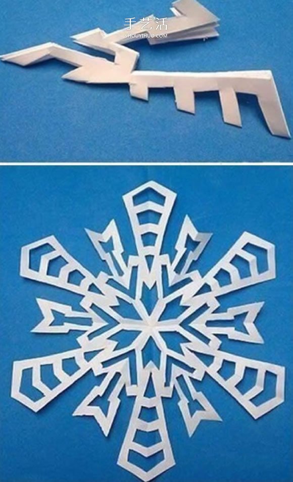 7種美麗雪花的剪紙圖案 剪雪花怎么剪步驟圖 -  itrip.net.cn