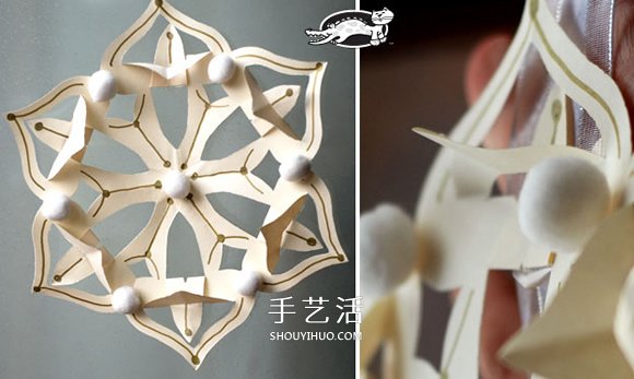 超好看的雪花！手工立體雪花剪紙步驟圖解 -  itrip.net.cn