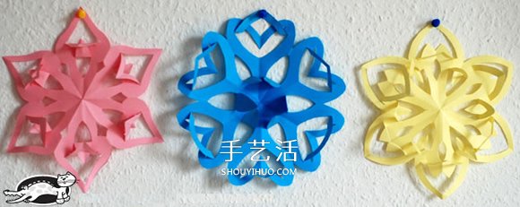 超好看的雪花！手工立體雪花剪紙步驟圖解 -  itrip.net.cn