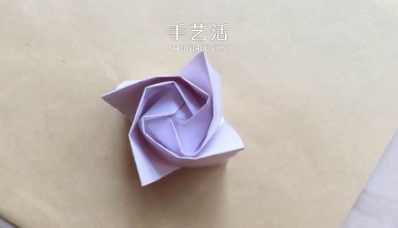 手工川崎玫瑰折紙圖解 步驟圖片拍攝很清晰！ -  itrip.net.cn