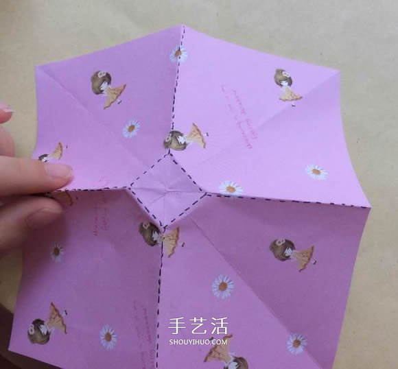 手工川崎玫瑰折紙圖解 步驟圖片拍攝很清晰！ -  itrip.net.cn