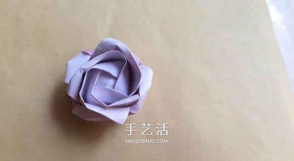 手工川崎玫瑰折紙圖解 步驟圖片拍攝很清晰！ -  itrip.net.cn