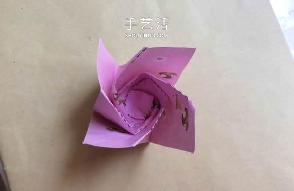 手工川崎玫瑰折紙圖解 步驟圖片拍攝很清晰！ -  itrip.net.cn