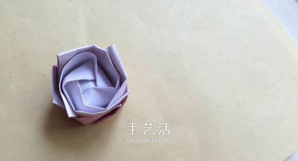 手工川崎玫瑰折紙圖解 步驟圖片拍攝很清晰！ -  itrip.net.cn