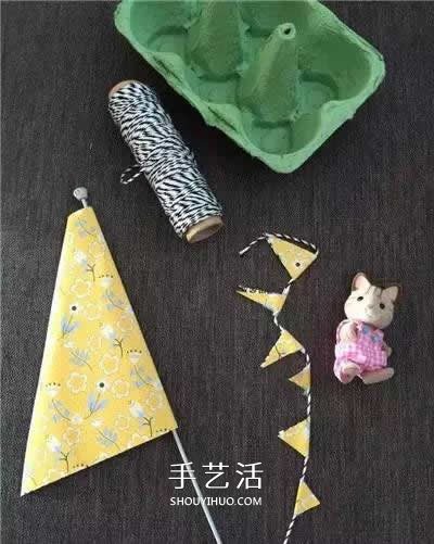 用雞蛋托做小船的方法 兒童廢物利用DIY帆船 -  itrip.net.cn