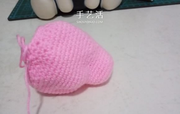 可愛(ài)小豬佩奇鉤織教程 鉤針編織小豬佩奇圖解 -  itrip.net.cn