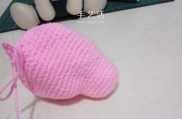 可愛(ài)小豬佩奇鉤織教程 鉤針編織小豬佩奇圖解 -  itrip.net.cn