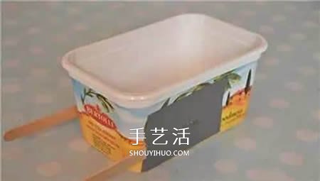 塑料餐盒和酸奶杯廢物利用 DIY制作動力船玩具 -  itrip.net.cn