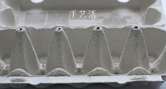 幼兒園手工花環(huán)怎么做 小清新雞蛋托花環(huán)DIY -  itrip.net.cn