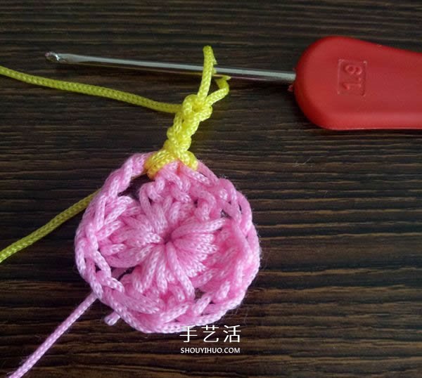 精美花樣圖案鉤織方法 換線多色花樣鉤法 -  itrip.net.cn