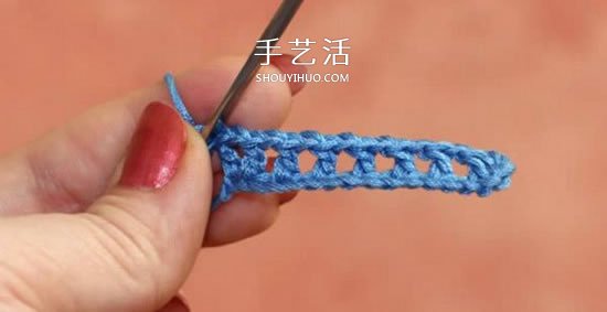 鉤織蜻蜓的鉤法圖解 可用作衣物上的漂亮裝飾 -  itrip.net.cn