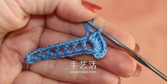 鉤織蜻蜓的鉤法圖解 可用作衣物上的漂亮裝飾 -  itrip.net.cn