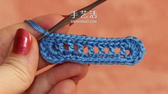 鉤織蜻蜓的鉤法圖解 可用作衣物上的漂亮裝飾 -  itrip.net.cn