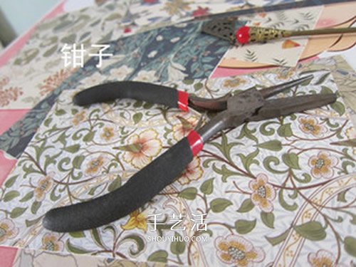 淑女風(fēng)耳環(huán)DIY 極簡單串珠耳環(huán)的手工制作 -  itrip.net.cn
