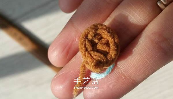 毛線(xiàn)鉤織小熊的方法 可愛(ài)小熊玩偶的鉤法圖解 -  itrip.net.cn