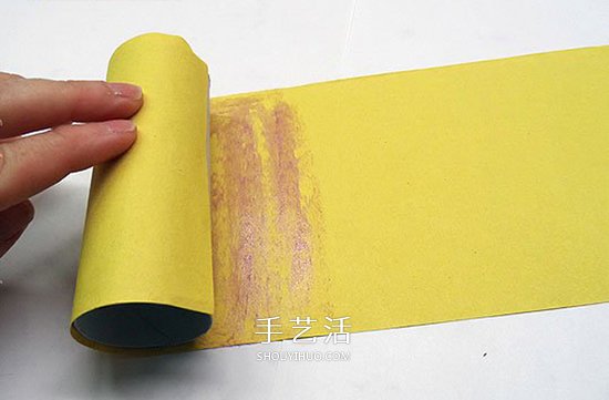 幼兒園手工小制作 自制卷紙筒小黃人的步驟圖 -  itrip.net.cn