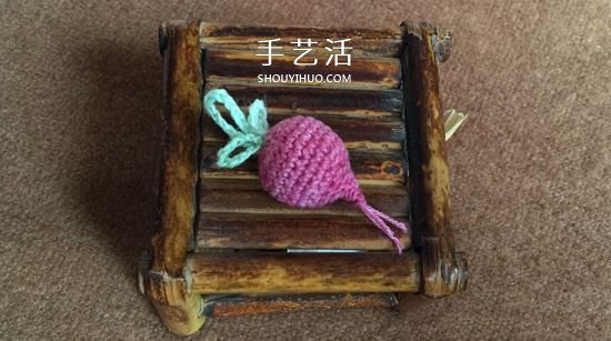怎么鉤織小蘿卜的方法 簡單水蘿卜的鉤法圖解 -  itrip.net.cn
