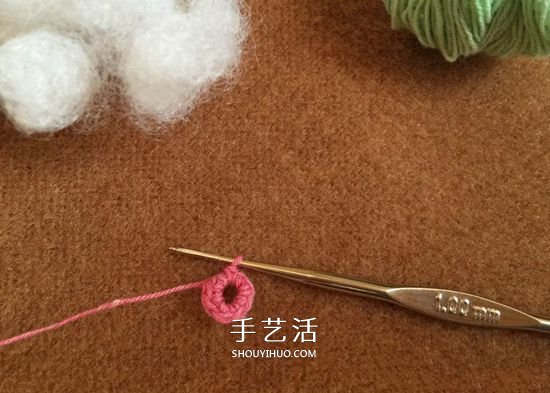 怎么鉤織小蘿卜的方法 簡單水蘿卜的鉤法圖解 -  itrip.net.cn