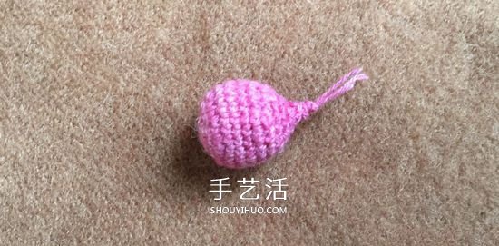怎么鉤織小蘿卜的方法 簡單水蘿卜的鉤法圖解 -  itrip.net.cn